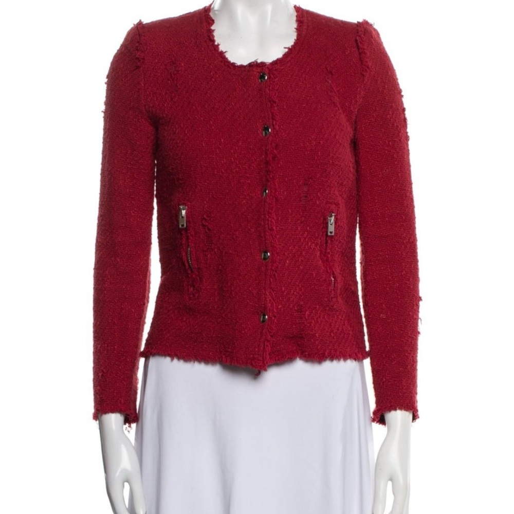 Iro tweed pattern jacket